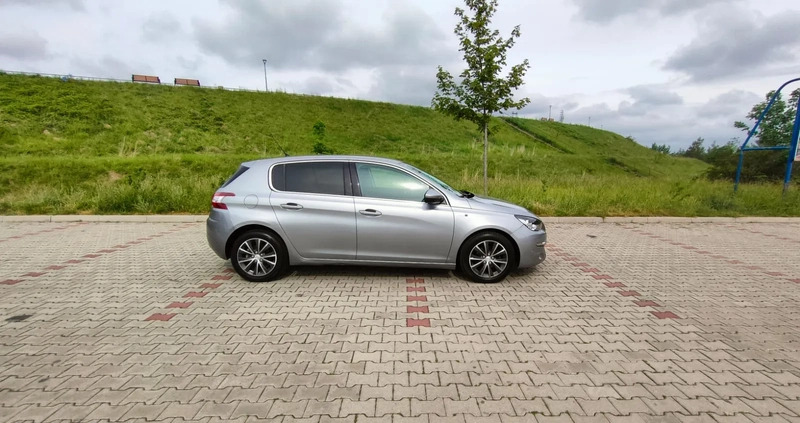 Peugeot 308 cena 28990 przebieg: 163200, rok produkcji 2015 z Kazimierza Wielka małe 326